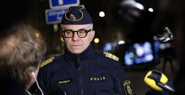 حزب ديمقراطيو السويد والشرطة السويدة