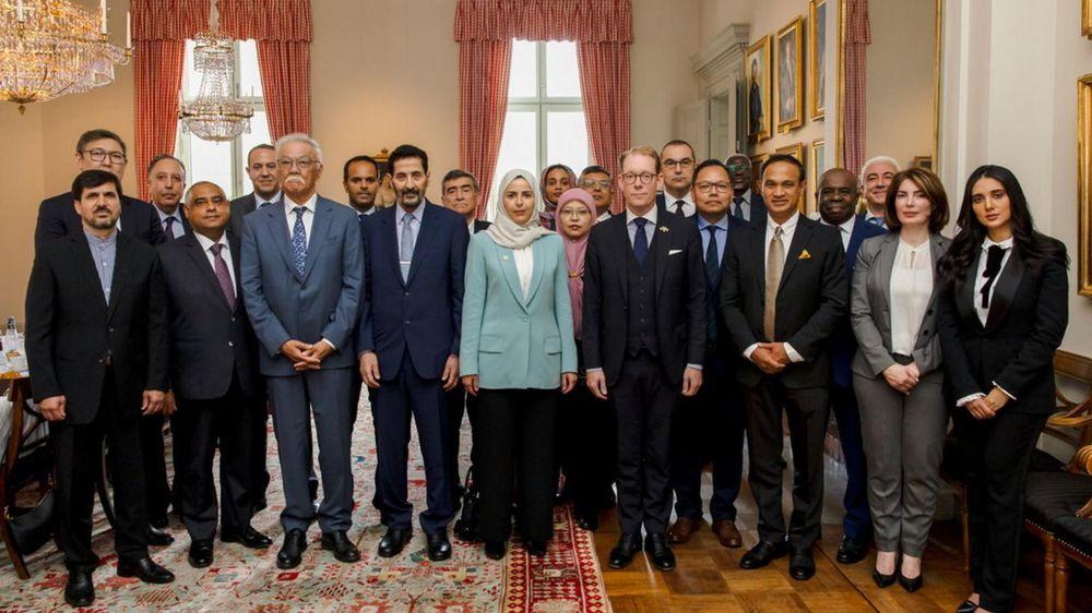 وزير الخارجية توبياس بيلستروم يلتقي بأعضاء منظمة التعاون الإسلامية