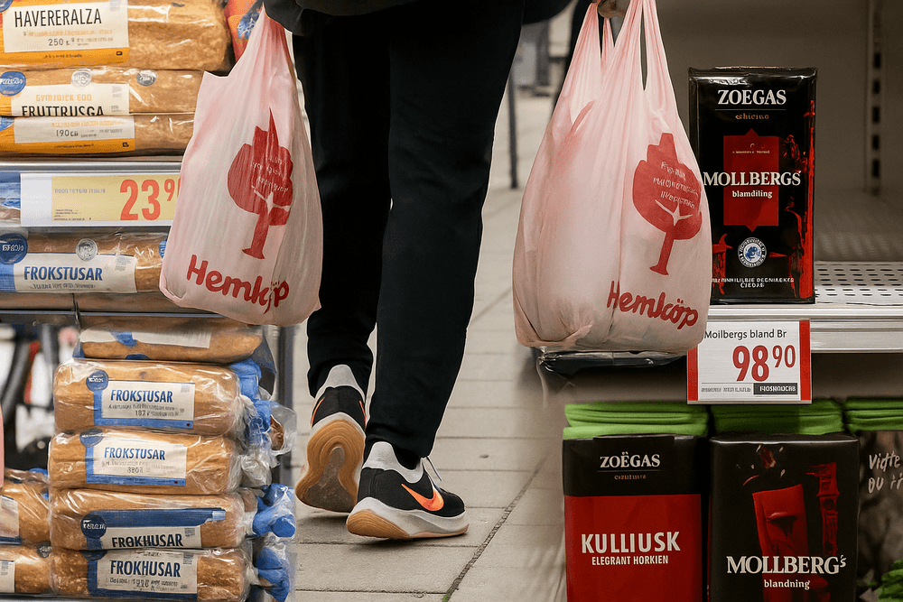  أسعار المواد الغذائية في السويد
