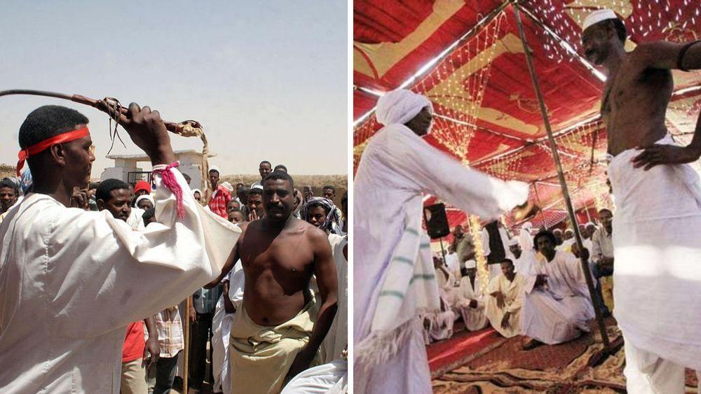 الجلد بالسوط في السودان