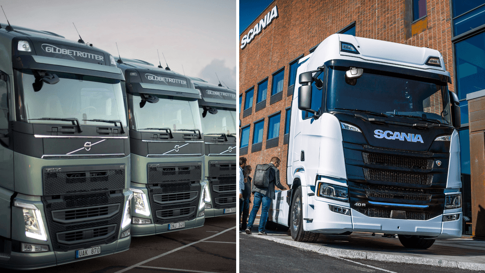 الشاحنات السويدية هي الأكثر أمانًا في العالم،