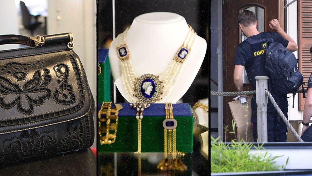 عملية تفتيش نفذتها الشرطة 