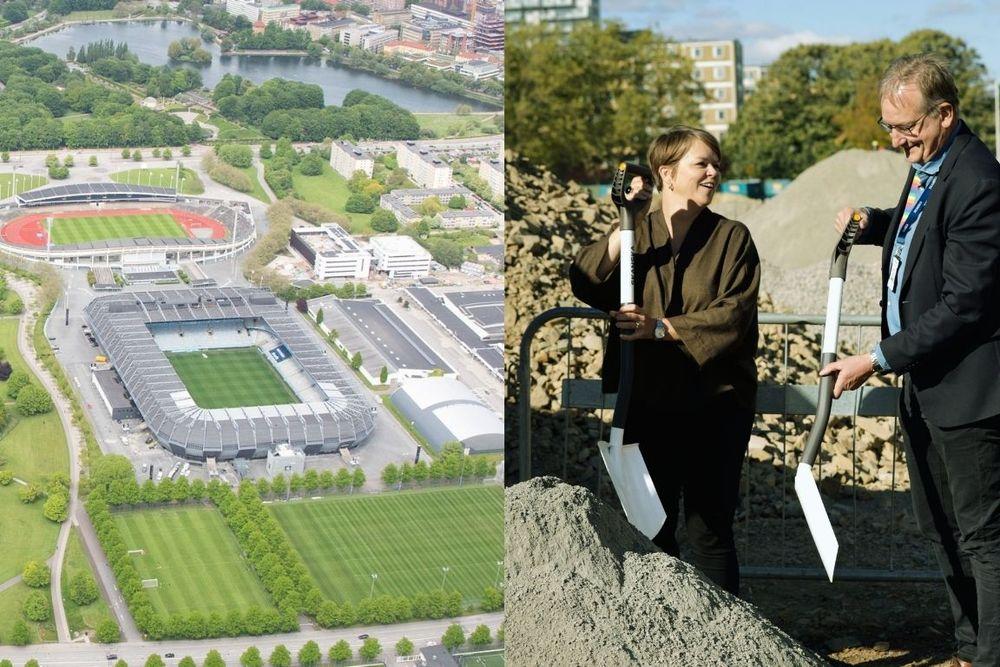 مالمو  Multisportbyggnad  منطقة الاستاد في مالمو  مشاريع بلدية مالمو  الرياضة في السويد  التعليم والرياضة  Skanska Sverige  Wingårdhs