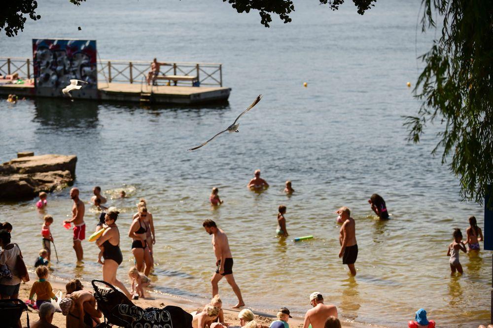 موجة الحر تصل إلى السويد
