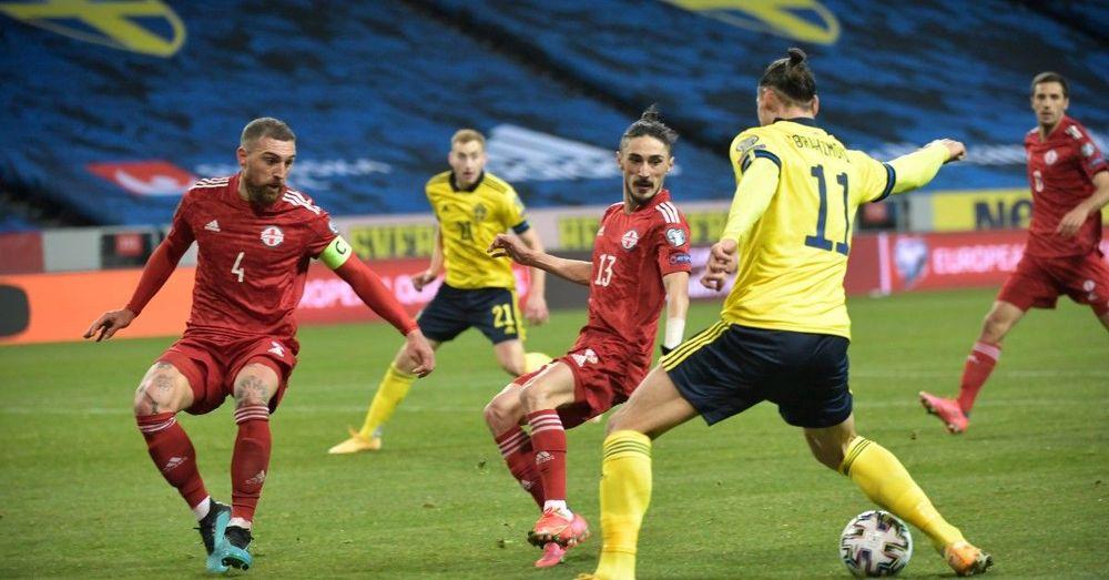 السويد تفوز علي جورجيا 1-0