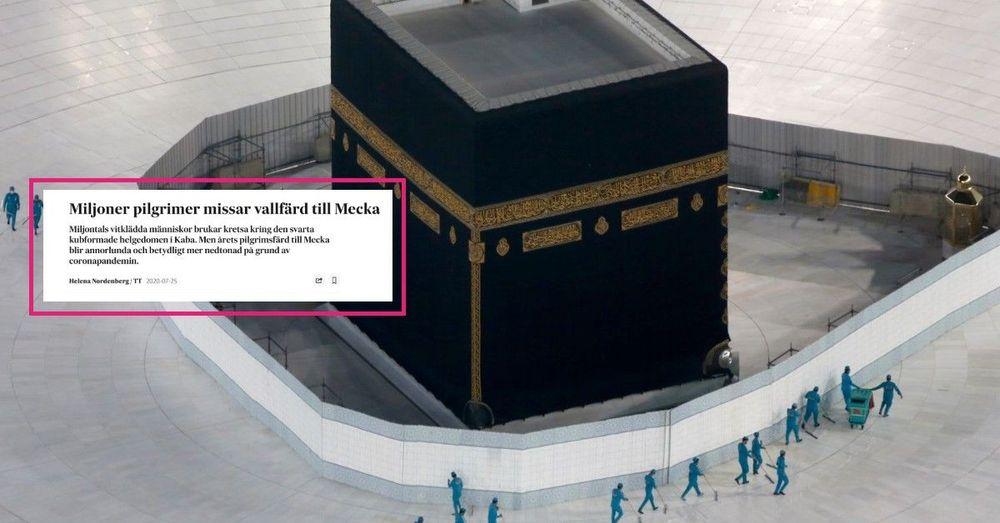 الصحافة السويدية : ملايين الحجاج تفوتهم فريضة الحج هذا العام
