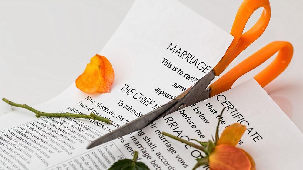 أعلى معدلات الطلاق
