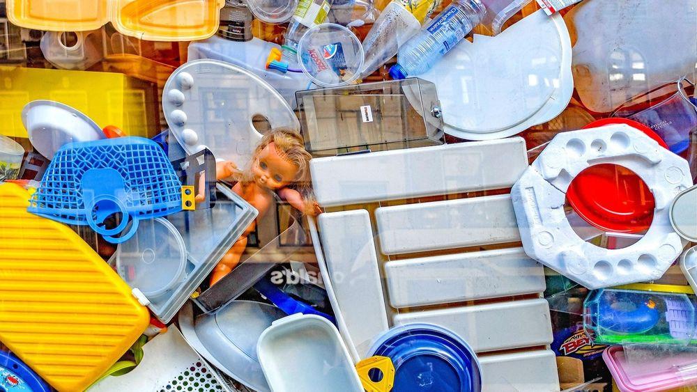 محطة متنقلة لإعادة التدوير