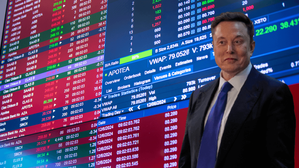  أسهم شركة تيسلا للسيارات الكهربائية 