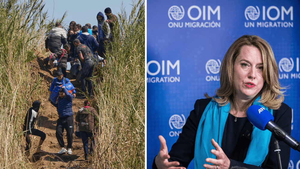  المديرة العامة للمنظمة الدولية للهجرة،