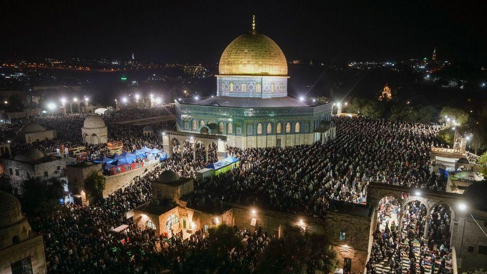  ليلة القدر في المسجد الأقصى