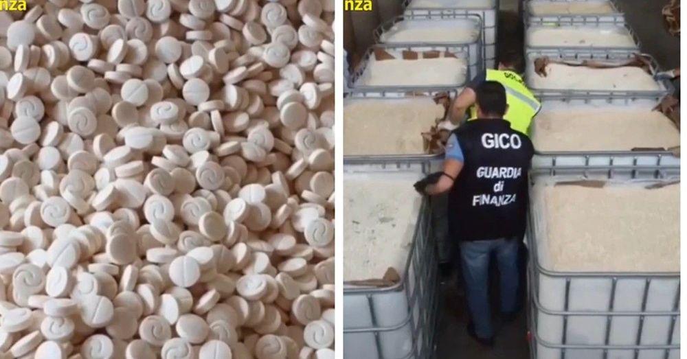 إيطاليا تعلن ضبط أكبر شحنة مخدرات قادمة من سوريا