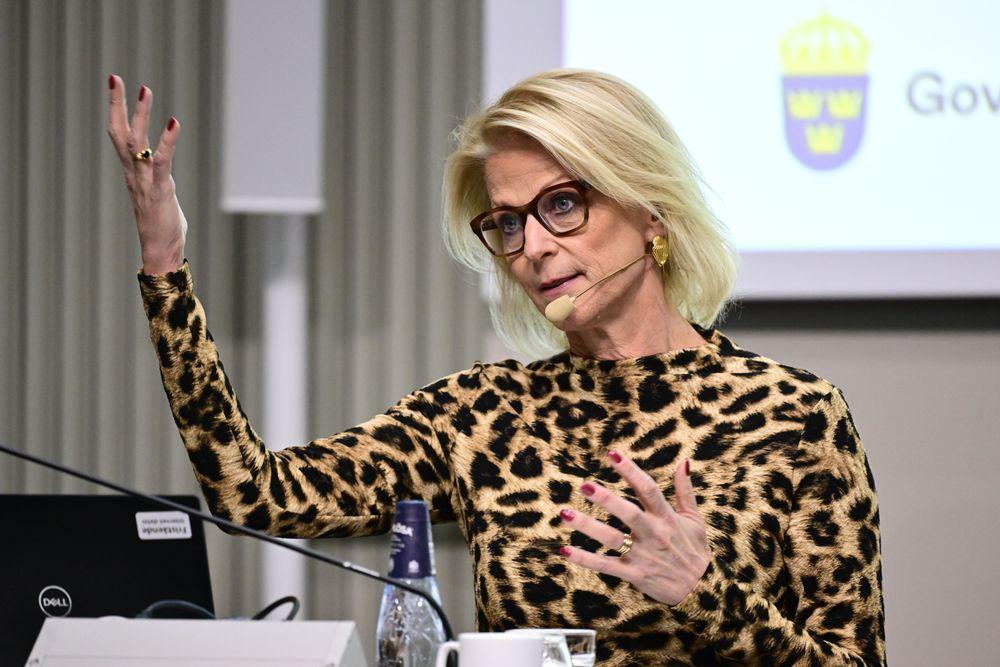 وزيرة مالية السويد