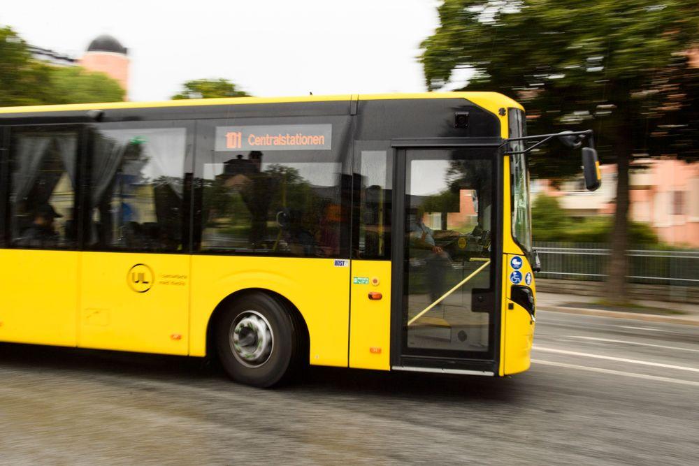 حافلة في السويد