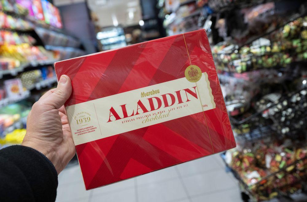 عرض استثنائي: علبة شوكولاتة Aladdin بسعر 5 كرونات فقط ليوم واحد