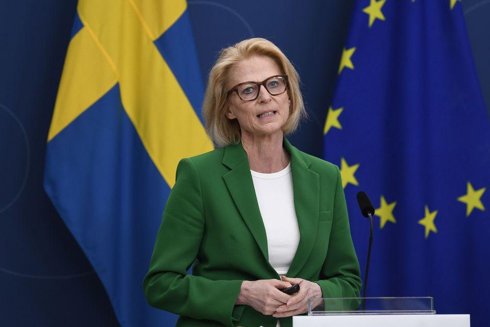 وزيرة المالية السويدية
