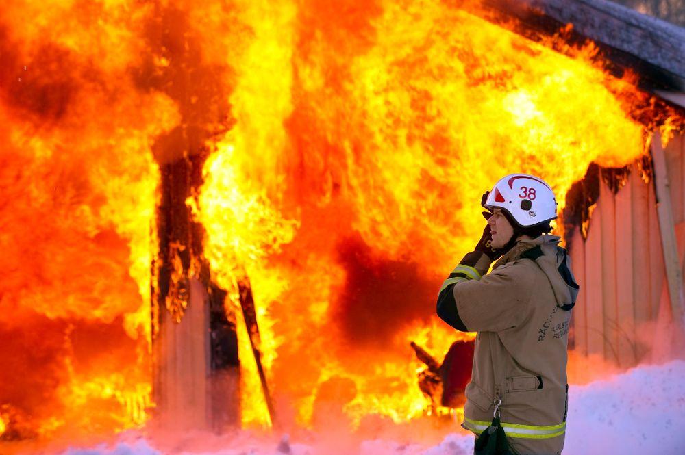 التحقيقات حريق