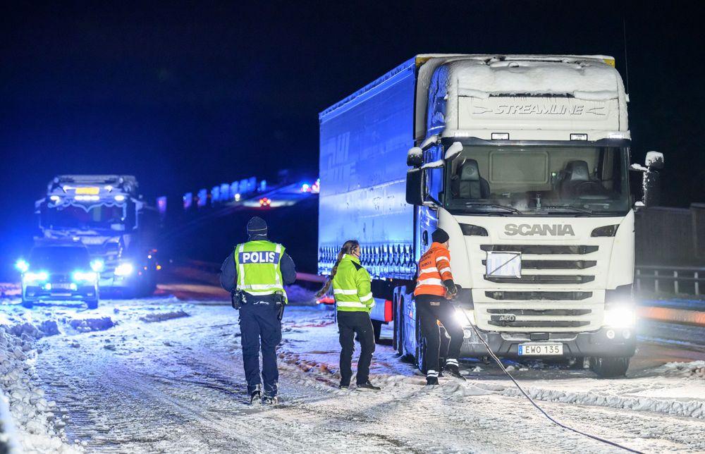 عاصفة بيرت باتجاه السويد