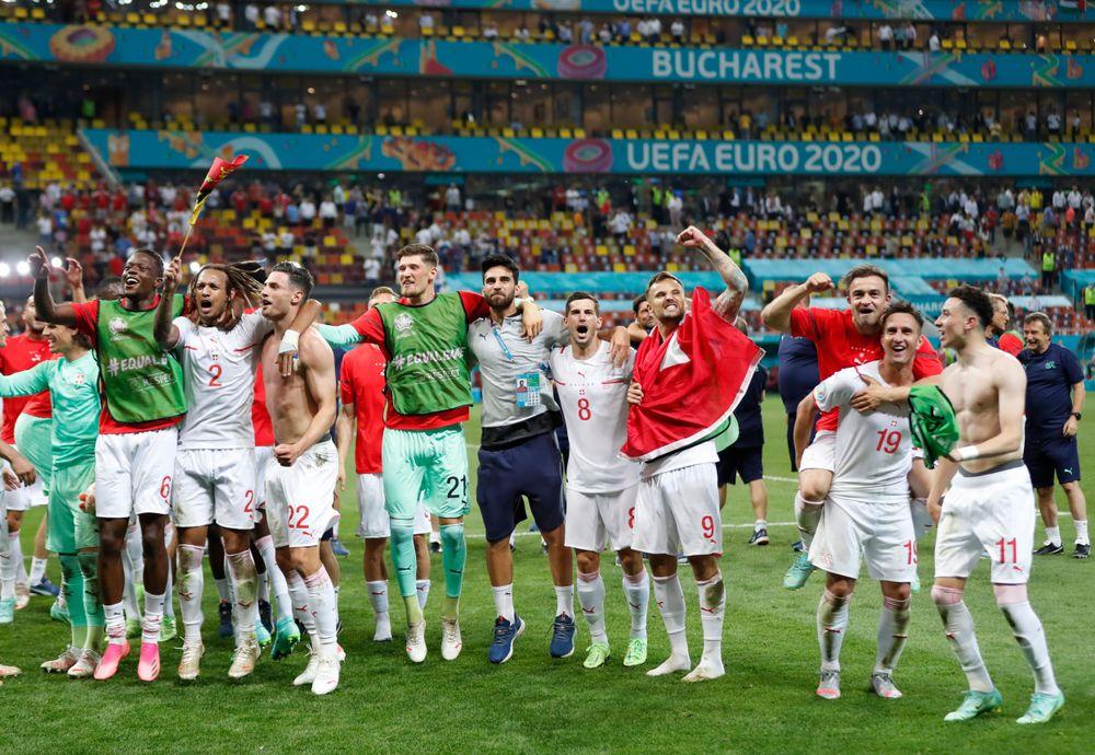 سويسرا تفوز على فرنسا (5 - 4) بركلات الترجيح في يورو 2020