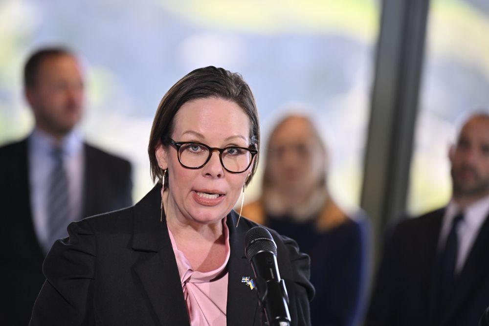  وزيرة الخارجية السويدية ماريا مالمير ستينرغارد