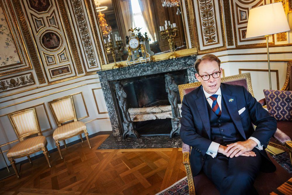 توبياس بيلشتروم من وزير خارجية السويد