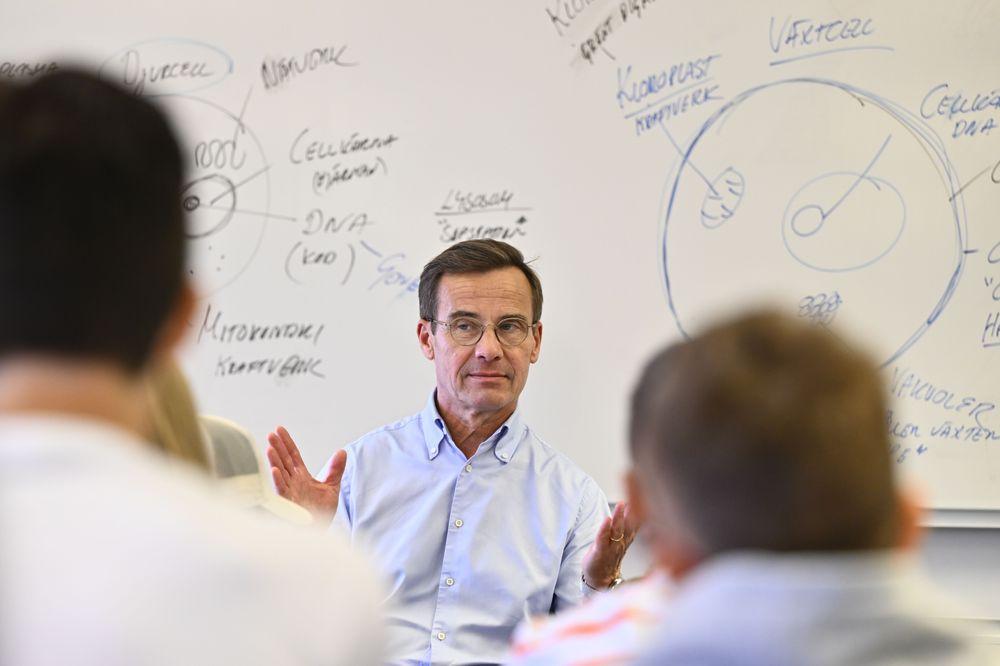 رئيس الوزراء السويدي أولف كريستيرسون 