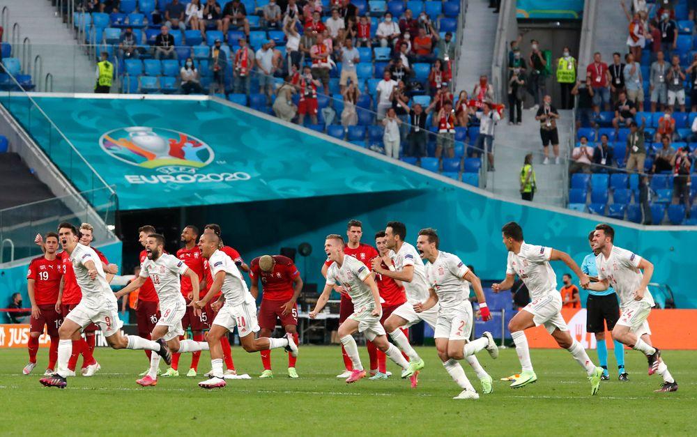  فوز إسبانيا بركلات الترجيح على سويسرا في ربع نهائي يورو 2020 
رياضة
