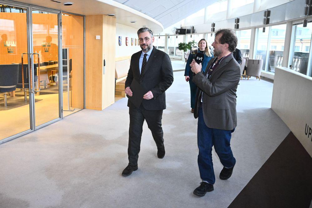  رئيس حزب الوسط السويدي