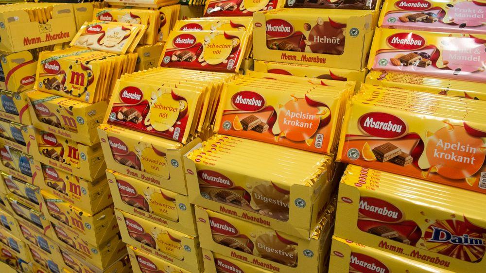شركة شوكولاتة Marabou تعلن عن سحب إحدى منتجاتها لوجود قطع بلاستيكية