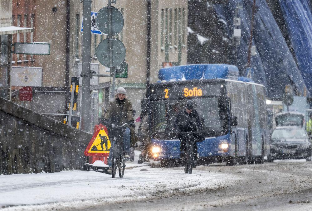 درجات الحرارة في السويد
