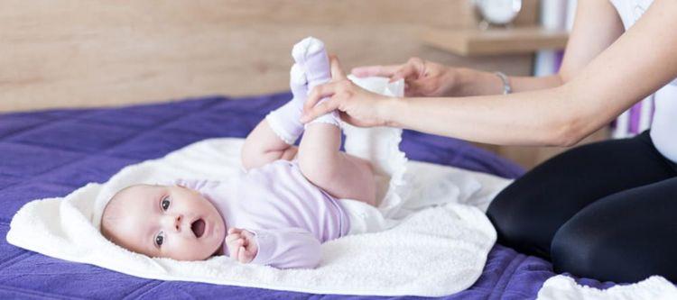 العثور على مواد سامة في حفاضات أطفال في فرنسا