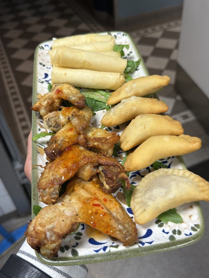 من المازة الساخنة