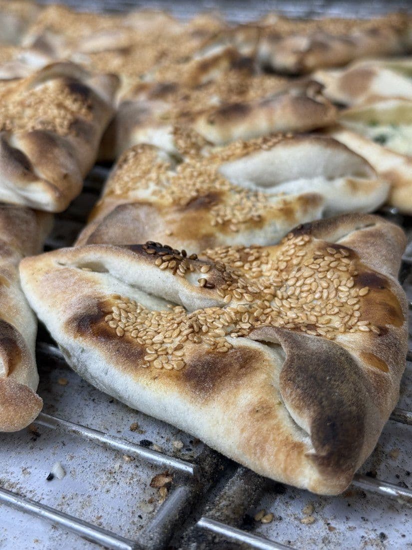 فطائر طازجة من الزيارة