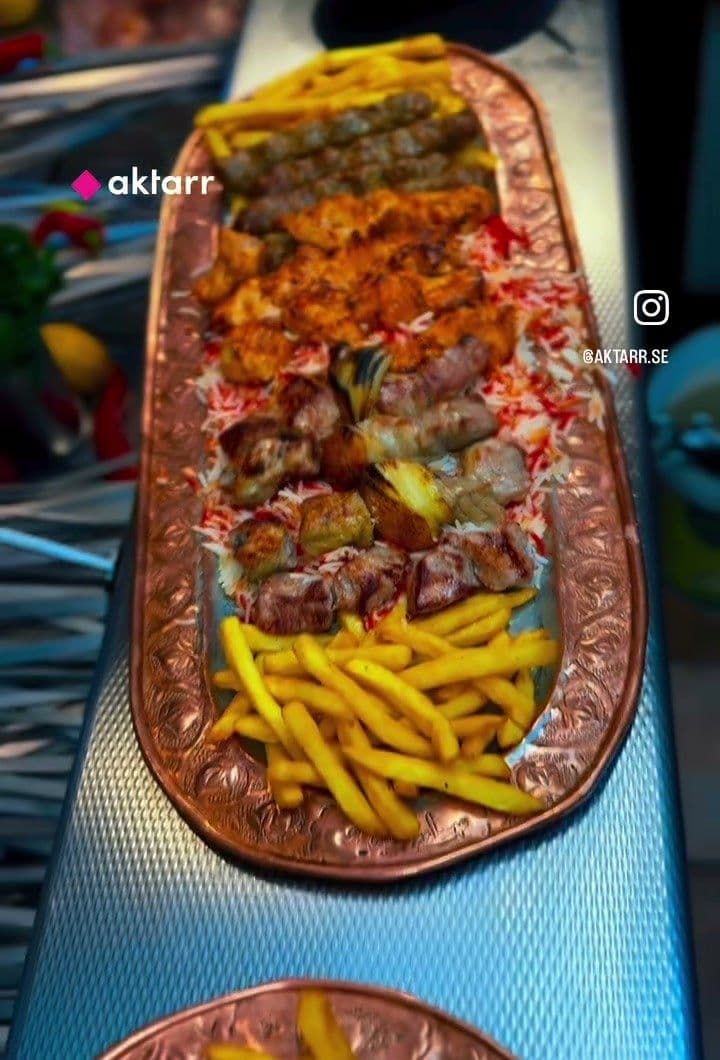 صينية مشاوي للمشاركة