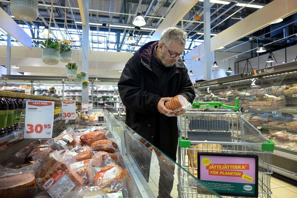 ارتفاع أسعار المواد الغذائية في السويد