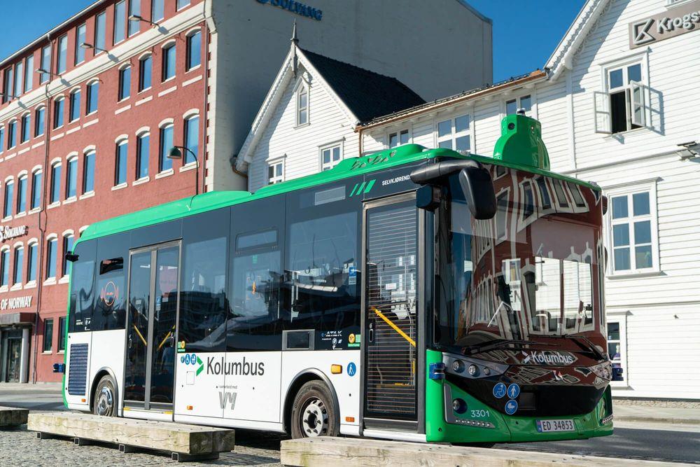 النرويج تطلق أول حافلة نقل عام ذاتية القيادة في أوروبا