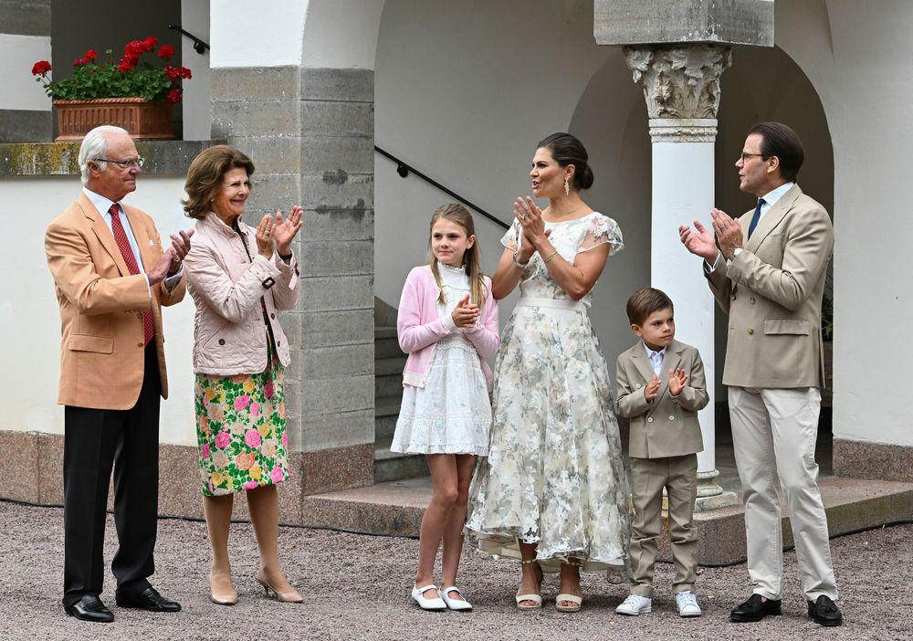 ولية العهد الأميرة السويدية فيكتوريا تحتفل بعيد ميلادها الـ45 مع عائلاتها
