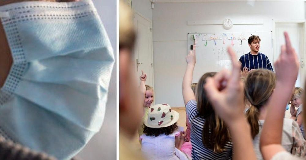 مدرسة في ستوكهولم ترسل طالب رفض خلع الكمامة إلى المنزل