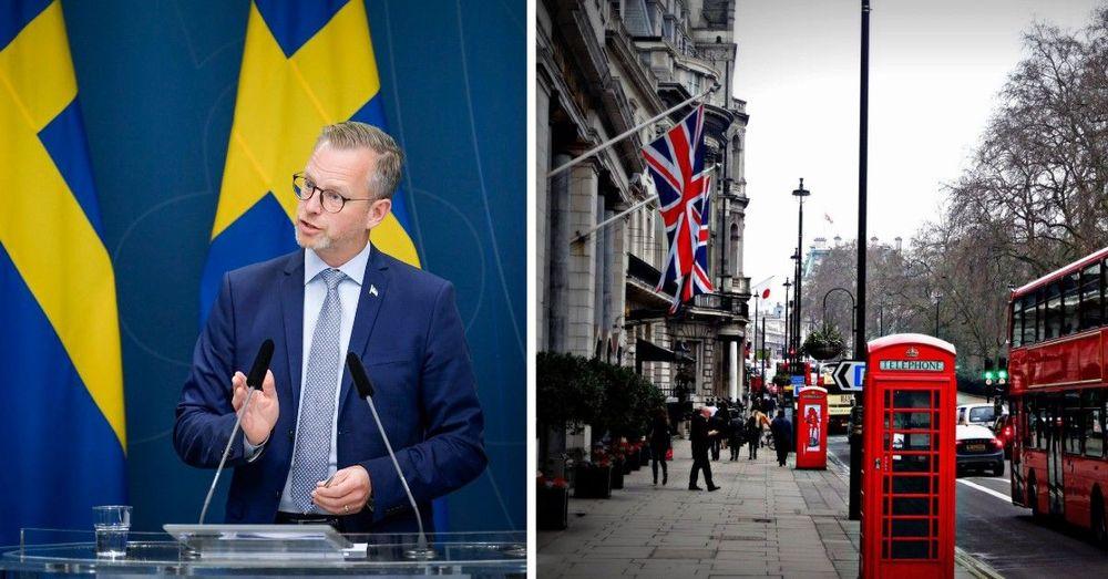 وزير الداخلية السويدي لا يستبعد  تمديد وقف الطيران من المملكة المتحدة
