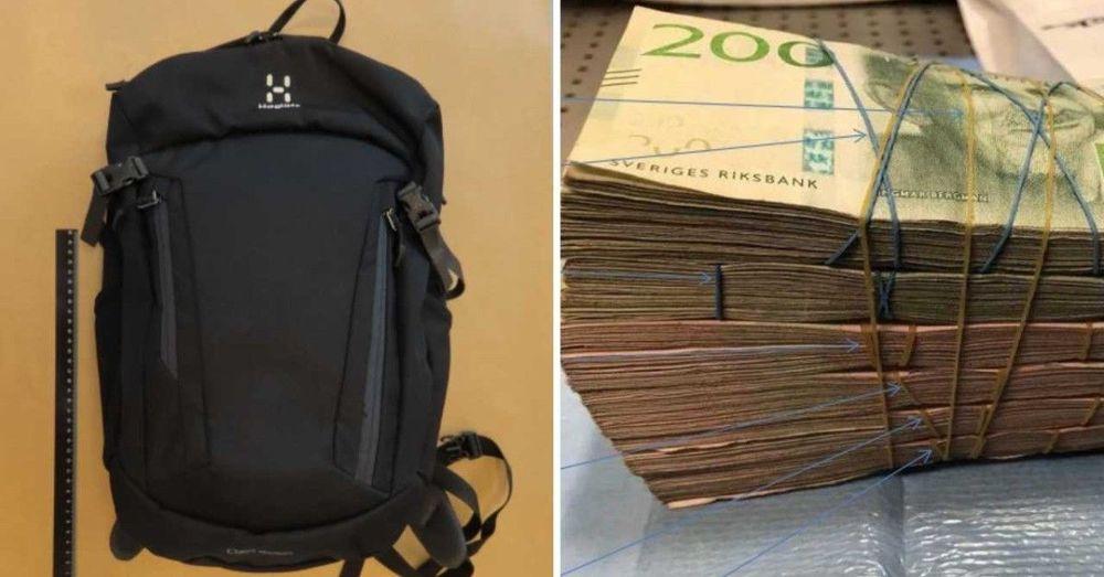 الشرطة السويدية تلقي القبض على رجل يحمل كيلو كوكايين بقيمة مليون كرونة في حقيبة ظهر
