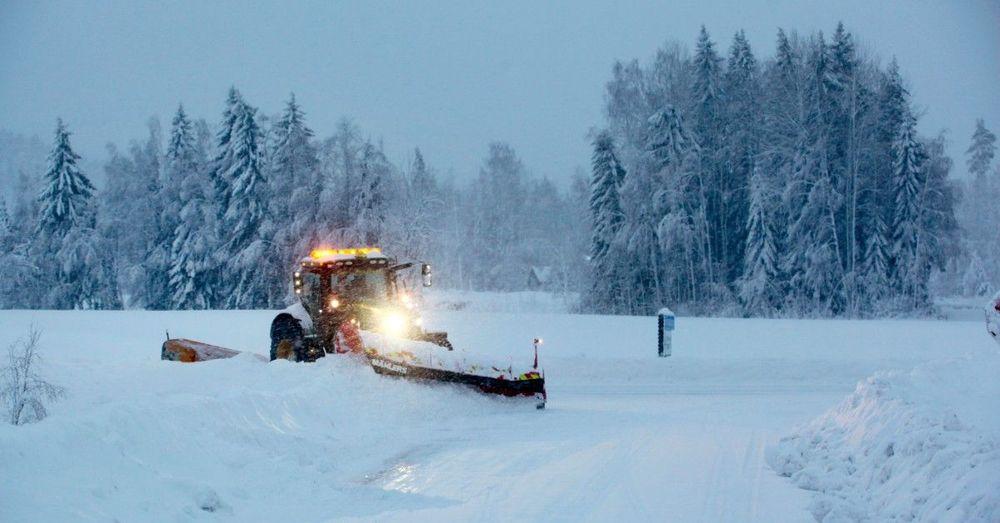 تحذيرات من تساقط الثلوج في العديد من المقاطعات السويدية