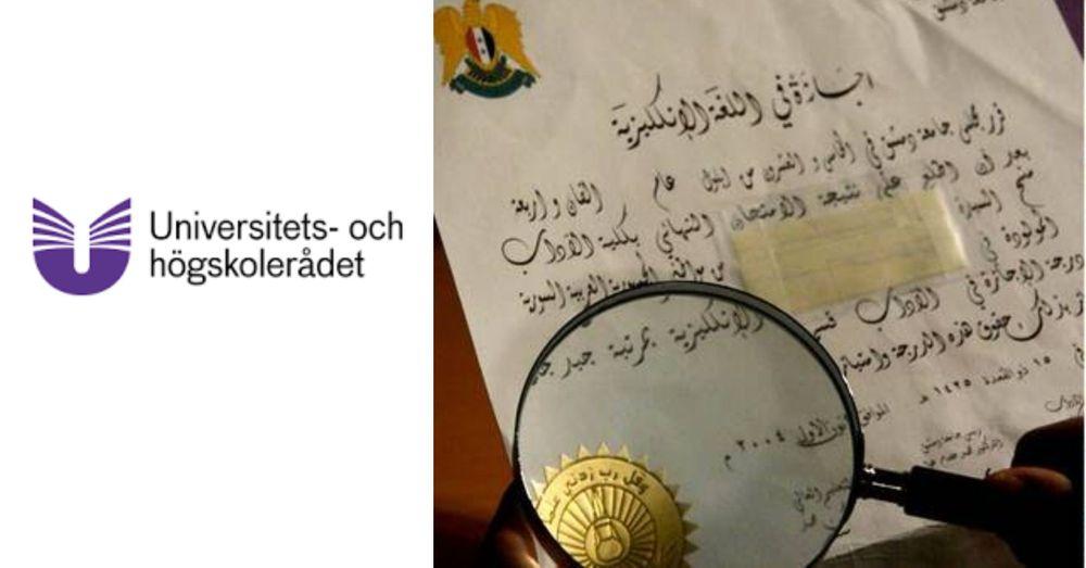 شهادات جامعية مزورة في السويد معظمها من سوريا
