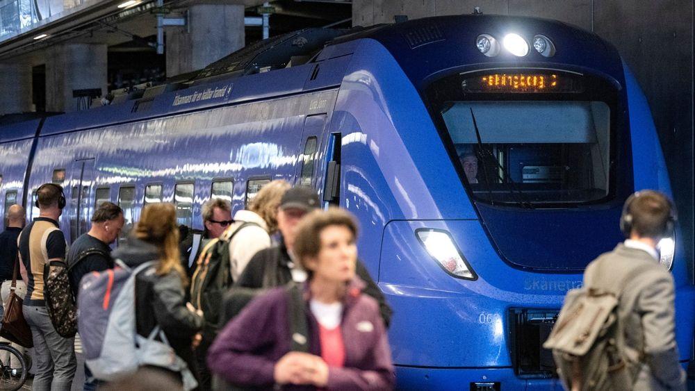 إضراب سائقي القطارات في السويد