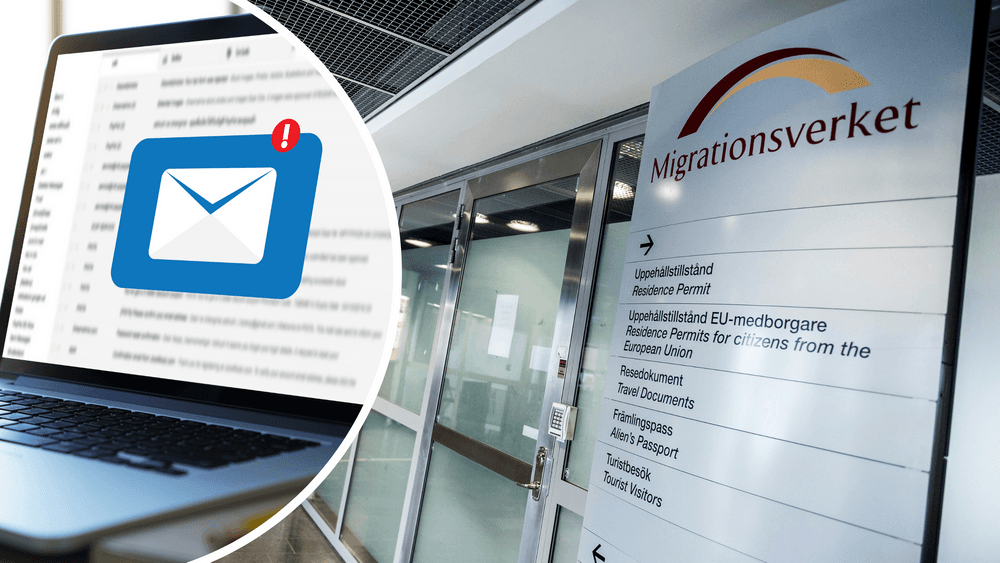 20 ألف رسالة إلكترونية متراكمة لدى مصلحة الهجرة السويدية دون رد