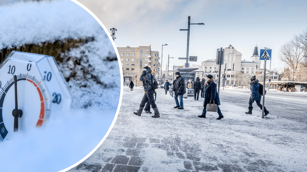 اليوم الأبرد في السويد منذ 20 عاماً