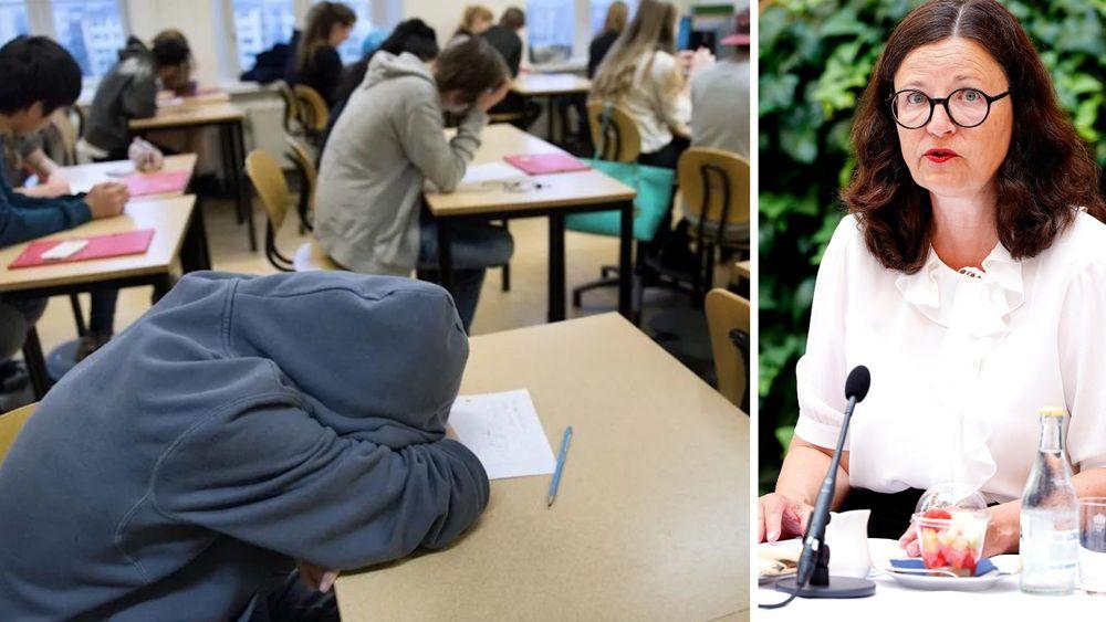 ثلث طلاب الصف التاسع لا يجتازون امتحان اللغة السويدية