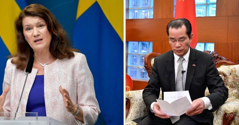السفارة الصينية توجه تهديدًا شديد اللهجة إلى السويد
