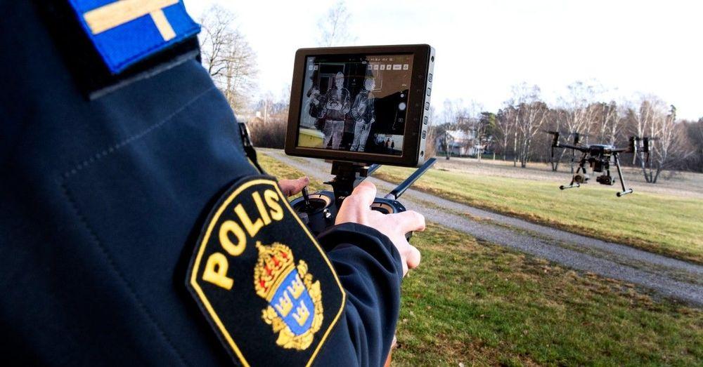 الشرطة السويدية تلجأ إلى الطائرات دون طيار بشكل أكبر
