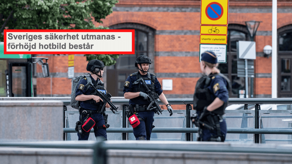 أمن السويد في خطر وفقاً لآخر تقرير رسمي
