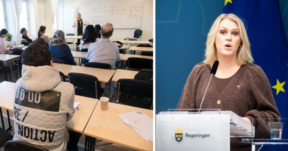 اقتراح حكومي: الالتزام بدورات اللغة السويدية شرط للحصول على دعم الإعالة